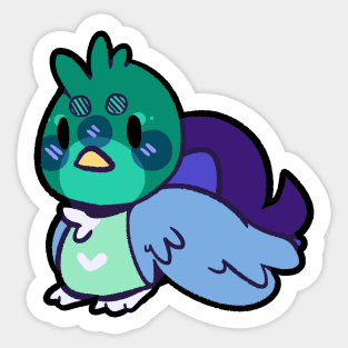 pride birb- MLM Variant Sticker